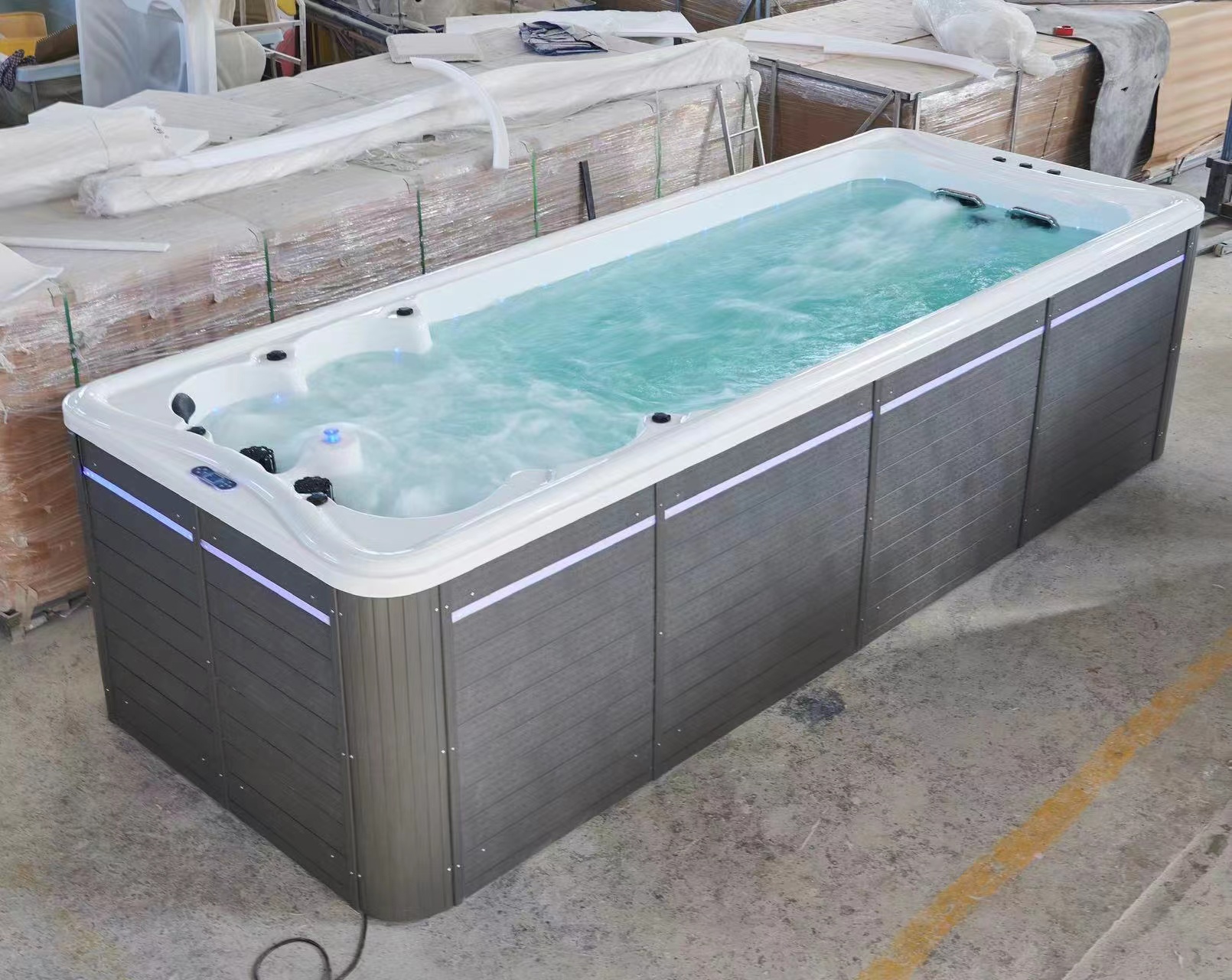 Acrylic Balboa Tub Whirlpool SPA Outdoor luxury Swimming pool bathtub in garden balcony bathtub jacuzzi hot tub