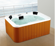 Modern design outdoor spa jacuzzi swim  heater surfing whirlpool massage bathtub hot tub 