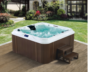 New Arrival White Pvc FreeStanding Bathtub Inflatable Hot Tubs Luxurious Bathtubs For Adult