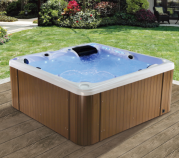 Outdoor Spa Bath Tube Big SPA with Bathtub Phone Controlled Massage Bathtub Ocean Acrylic