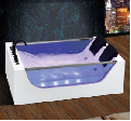 2 person whirlpool acrylic massage bathtub hotel luxury bath freestanding hydromassage