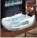 Corner Chain sector shape whirlpool massage jacuzzi for home and hotel use