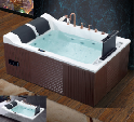 Best Selling Acrylic Freestanding Water Whirlpool Bathtub With TV Outdoor Spa