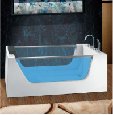 ABS Small Size Whirlpool Massage Jetted Spa Fiberglass Hot Bath Tubs Bathtubs for Home and Hotel