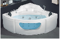 Free standing elegant design acrylic massage bathtub with good price