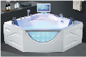 White Acrylic Massage Bath Tubs Bathtubs & Whirlpools Corner massage bathtub hot tub for spa