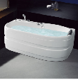 modern design Acrylic bathtub For Hotel LED Yacuzzi Massage Soaking Bath jacuzzi gonflable exterieur