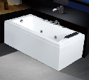 bathtub Fashionable durable outdoor acrylic whirlpool freestanding white hot tub spa bath