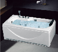 Rectangle Whirlpool Hot Tub  with Bobble Modern Freestanding massage