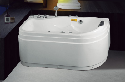 Bathroom corner jacuzzi tub massage tub bathtub water bubble massage relaxing bath tub