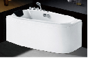 Indoor Small Therapy Massage Jet Whirlpool Bathtub Foshan Eco-friendly Acrylic CE Whirlpool