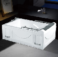 new design hot tub indoor single person spa whirlpool massage bathtub