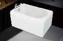 hot tub rectangle hydromassage whirlpool bathroom tubs massage air jetted spa bathtub