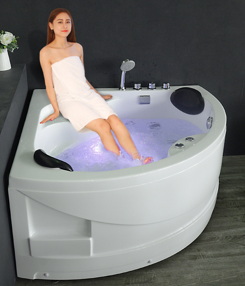 factory cheap price Acrylic Freestanding whirlpool massage bath bathtubs 