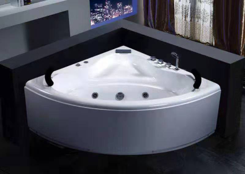 Modern Acrylic Jakuzzi Indoor Bathtub Hydromassage Fibreglass Whirlpool