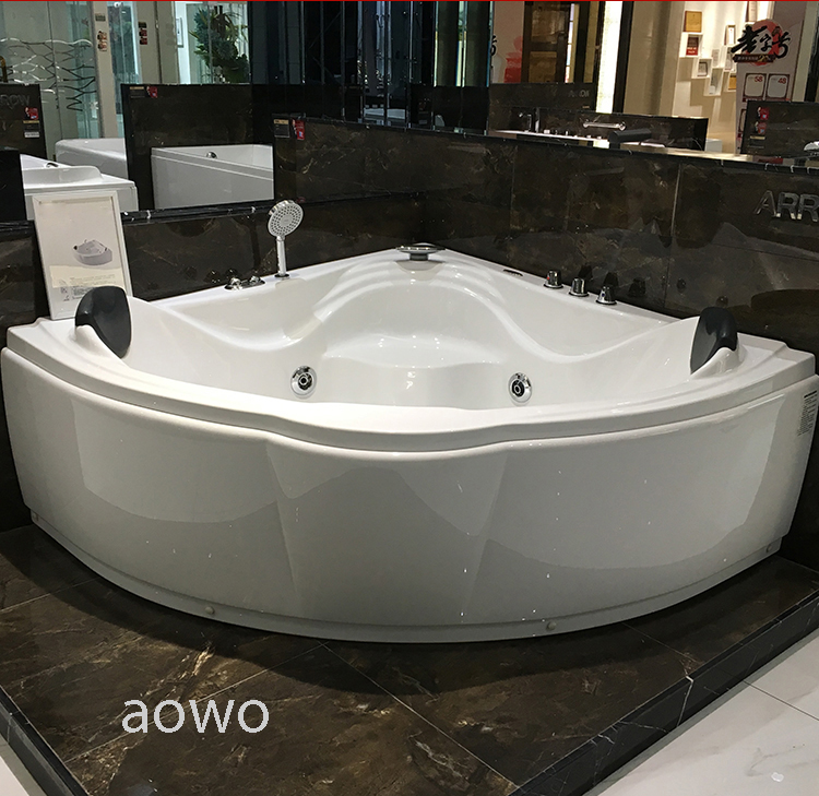 Factory Sell Luxury Freestanding Single Person Bath Tub Soaking Whirlpool Sale Custom