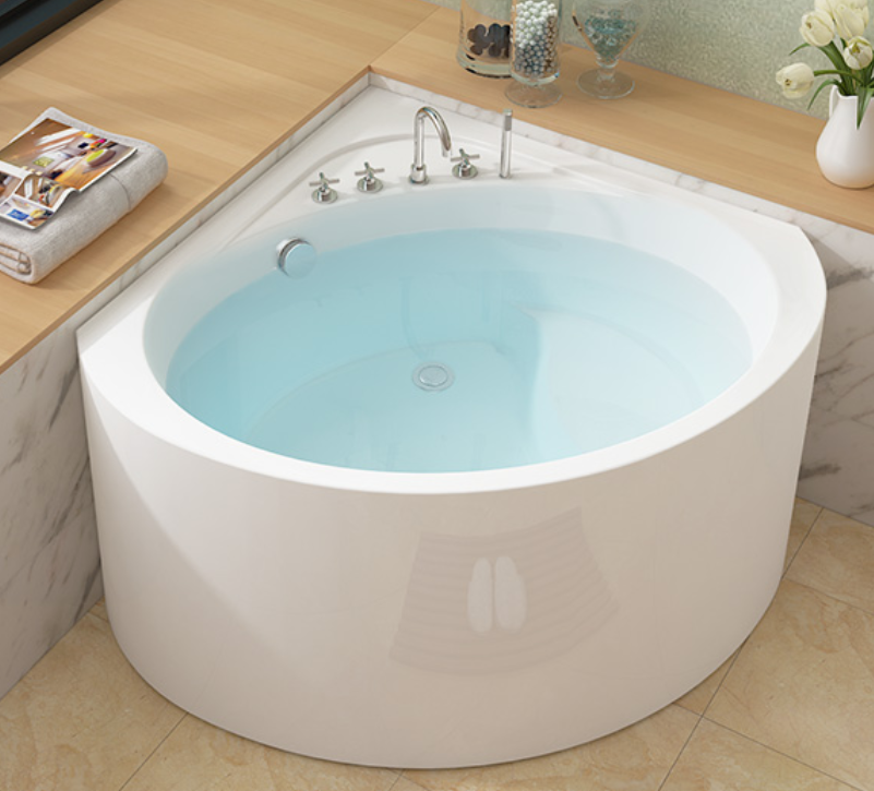 Massage Glass Hidromasaje One Person Indoor Single Bathtubs Whirlpools Wholesale Hot Tub