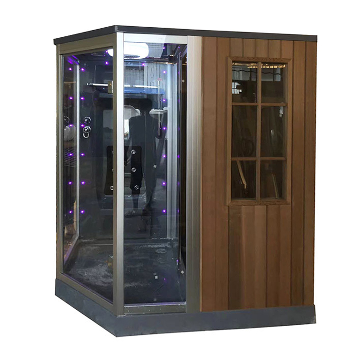 sauna bathroom rectangle shape steam shower and sauna beauty