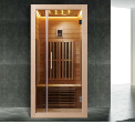 Prefabricated-Sauna-Rooms Luxhy 1 Person Big/Mini Wooden Indoor Sweat Steam Sauna Room