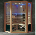 Healthy Star Factory Newest 4 person Wooden Far Infrared Sauna Room Indoor