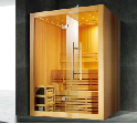 High Quality Complete Accessories 1 Person Hemlock Sauna Room