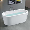 Freestanding bathtub can be add the water surfing massage