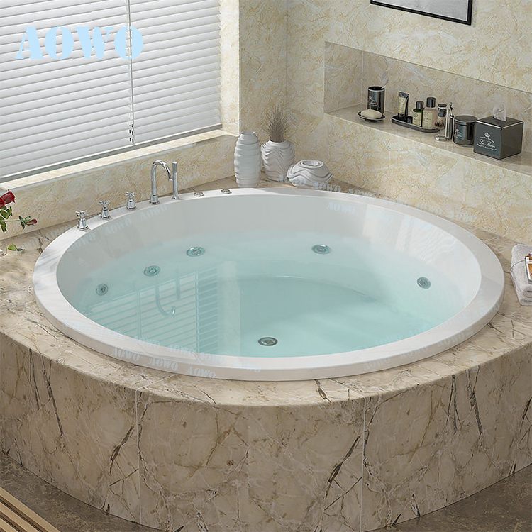 Factory cheap price and good quality drop in bathtub with massage air jets 