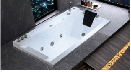 Drop in High Quality Simple Bathtub Tub Air Bubble Jets Soaking Combo Massage 