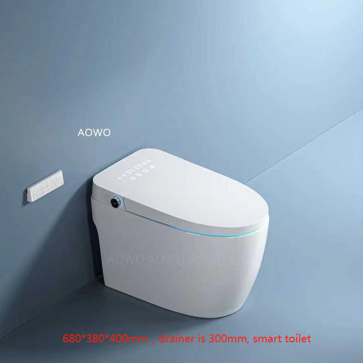 Auto Flush High Quality Good Looking One Piece Intelligent Bidet Toilet Bathroom Commode S-Trap Ceramic Smart Wc Toile