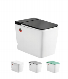 Modern High-end Automatic Bathroom Sanitary Wares Floor Intelligent Toilet Smart toilets good quality and durable