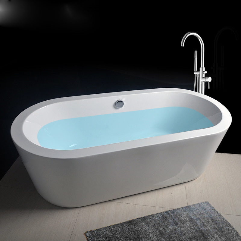 chinese modern cheap acrylic 1300- -1800mm soaking square indoor bathroom single bathtub tubs