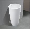 foshan basin column basin wash pedestal height Artificial stone pillar column wash basin