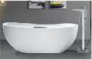 aboving tile tub 1.7m acrylic freestanding bathtub spa hot tub for bathroom