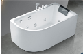  modern bathroom spa tubs rectangle stand above indoor waterfall Acrylic whirlpool bathtub Bathtubs & Whirlpools